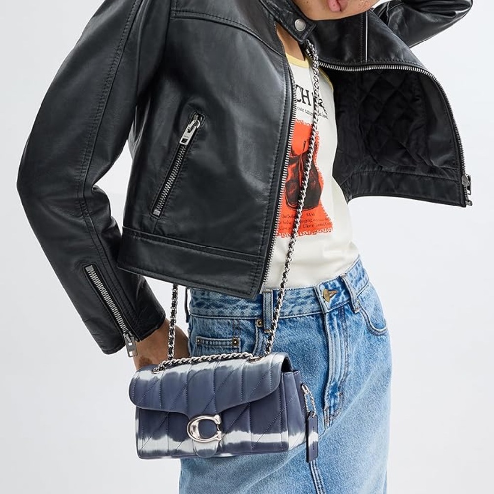 Coach Tabby Shoulder Bag 20, Midnight Navy Multi